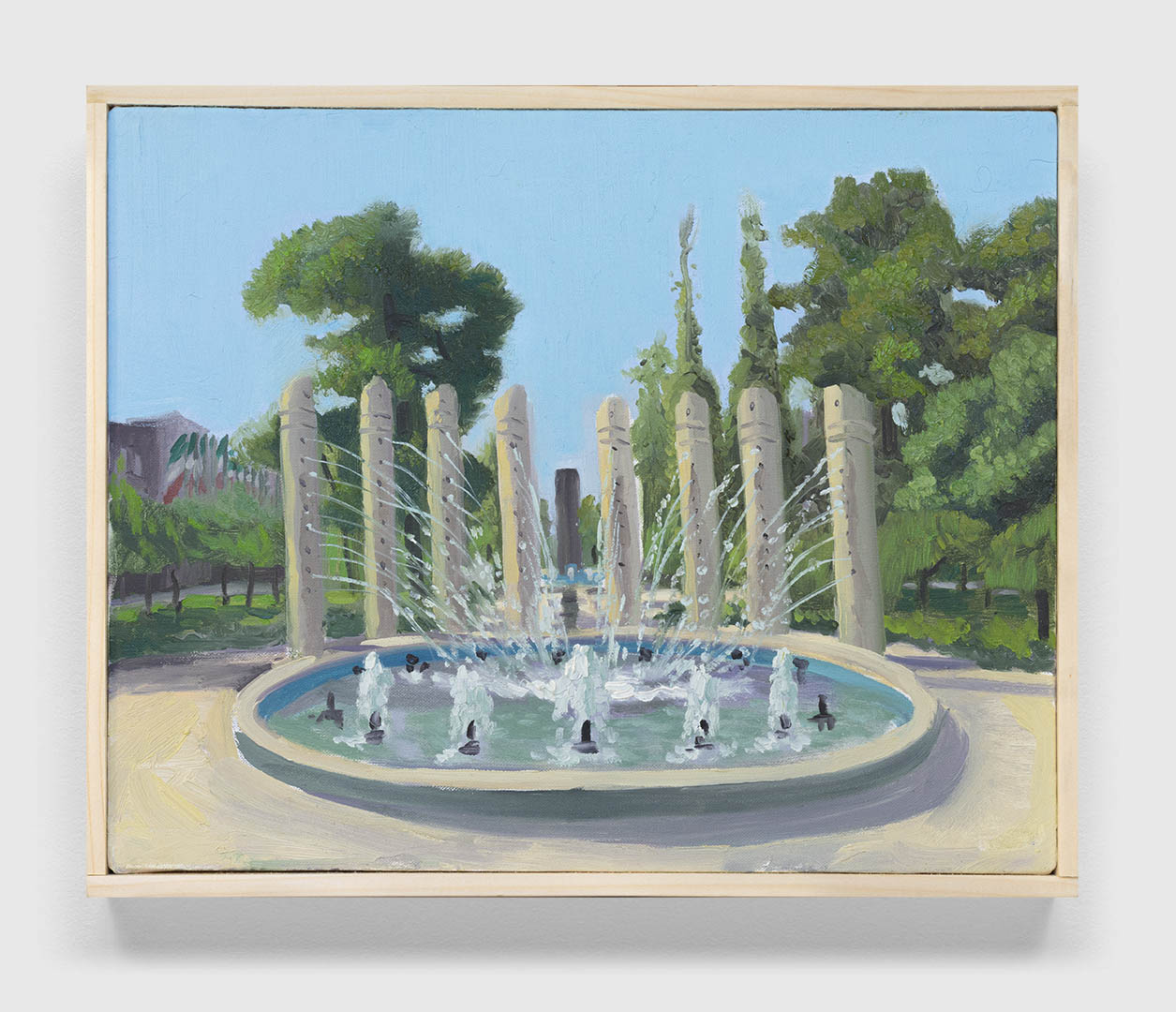Hafthoz, Oil color on canvas, 18x24cm, 12,000,000